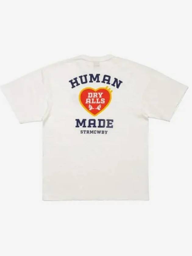 휴먼 메이드 그래픽 티셔츠 07 화이트 Human Made Graphic T Shirt 07 White