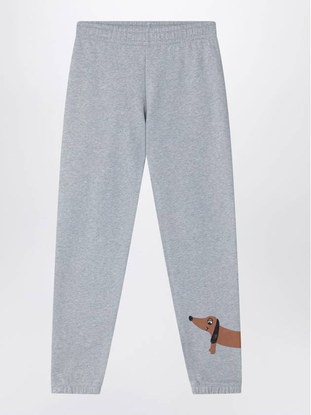 Mini Rodini Grey jogging trousers in organic cotton