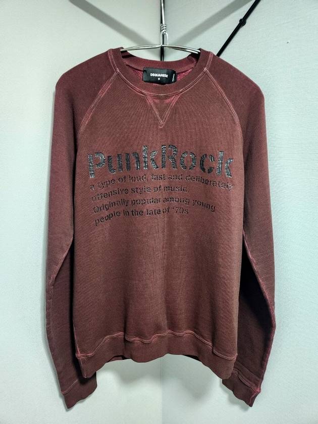 DSQUARED2 디스퀘어드2 punk rock sweatshirt