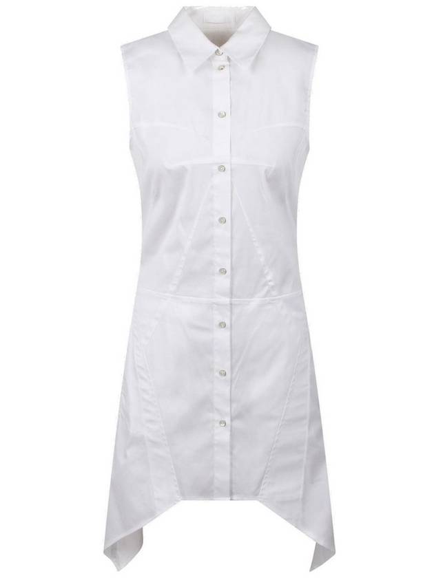 헬무트 랭 버스티에 셔츠 드레스