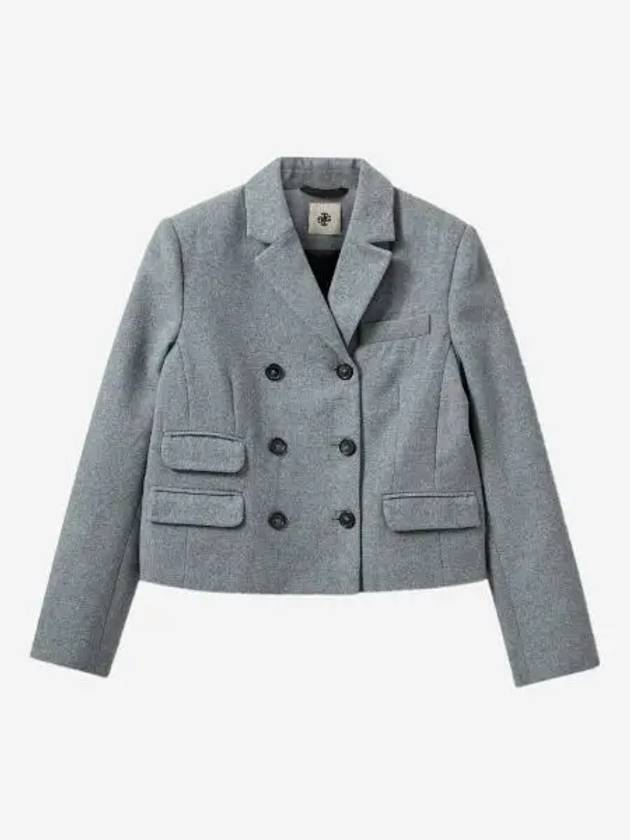 더가먼츠 우먼 밀 자켓 멀티 그레이 멜란지 24FW The Garment Women Mille Jacket Multi Grey Melange 24FW