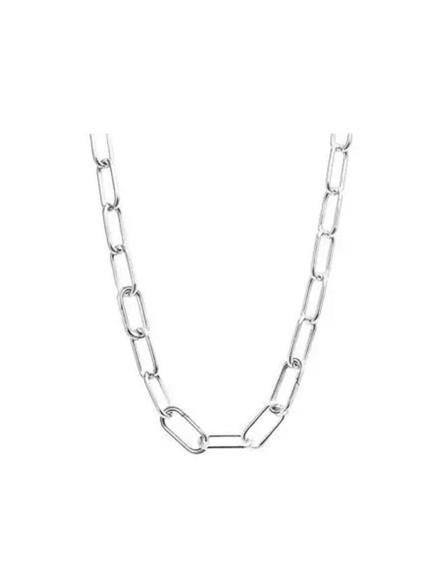 W 판도라 미 링크 체인 네클리스 스털링 실버 W Pandora Me Link Chain Necklace Sterling Silver