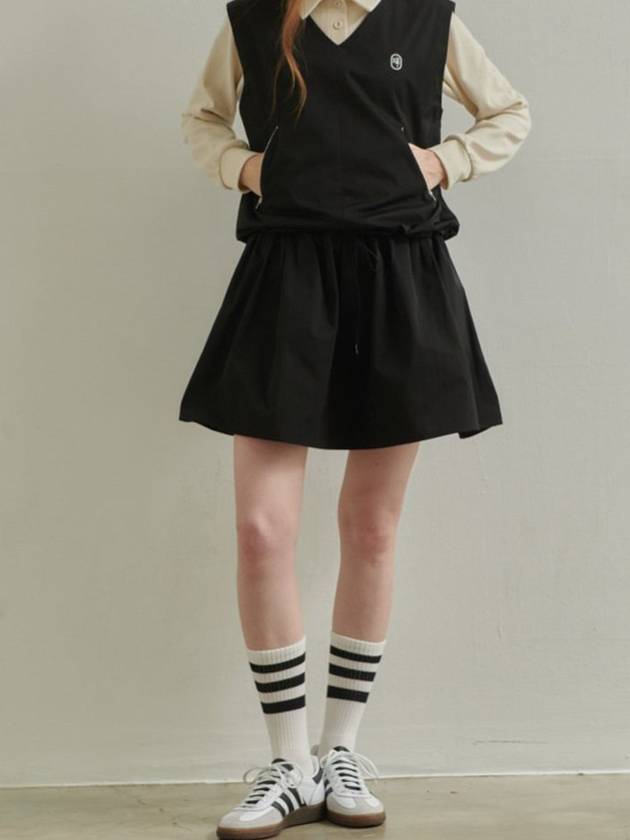 티앤드골프 가을 여성 골프 어텀 벌룬 스커트 골프복 여성골프웨어 테니스