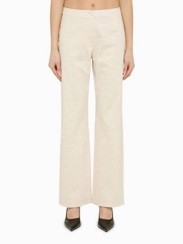 24SS 아워레가시 스트레이트 팬츠 W2244BNCO White