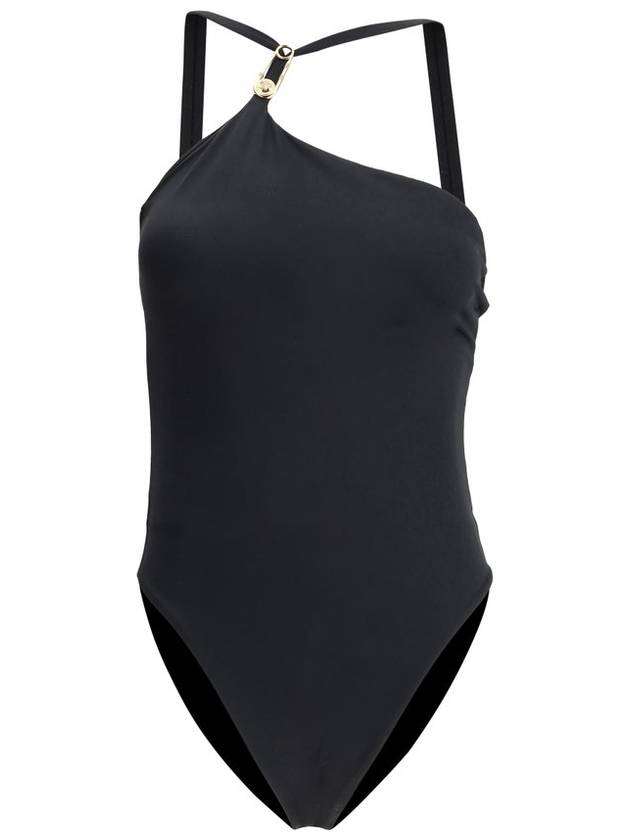 베르사체 세이프티 핀 디테일 원피스 수영복