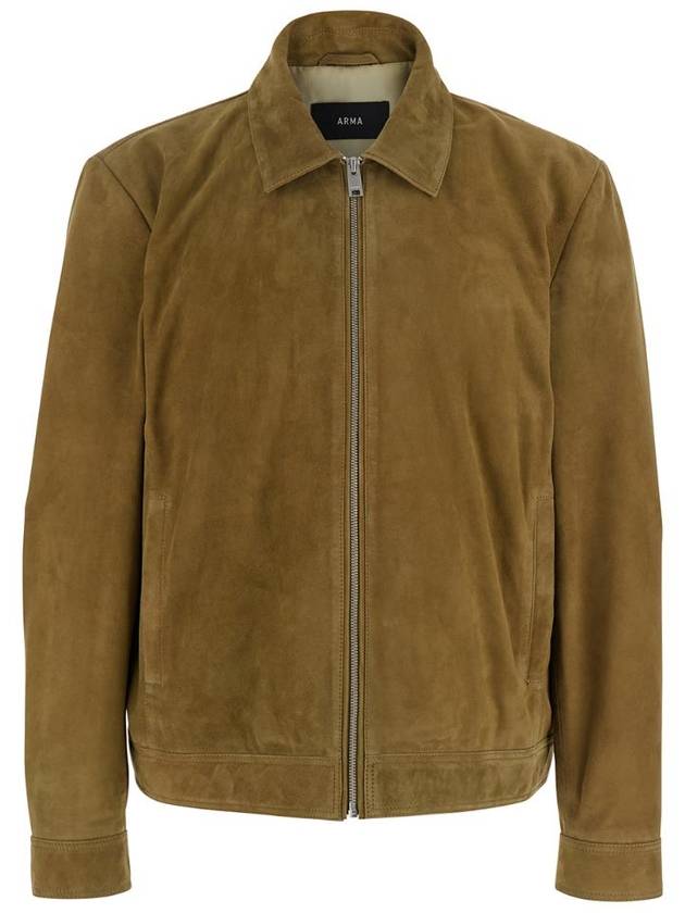 ARMA WANI Goat Suede Sturdy 002G25101505OLIVE