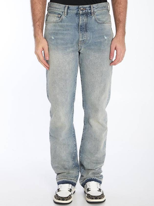 AMIRI Released hem jeans AMDNGH1031INDIGO
