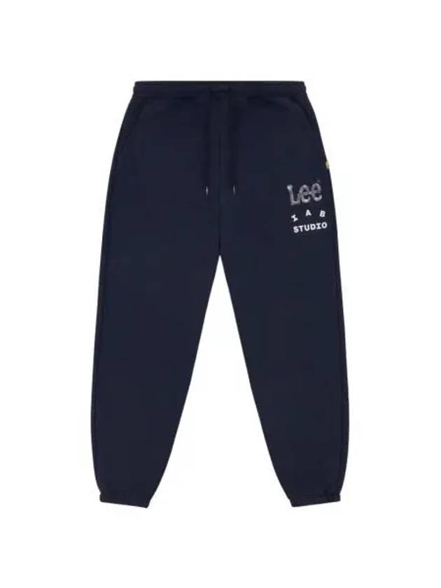 아이앱 스튜디오 x 리 피그먼트 스웨트팬츠 인디고 네이비 IAB Studio x Lee Pigment Sweatpants Indigo Navy