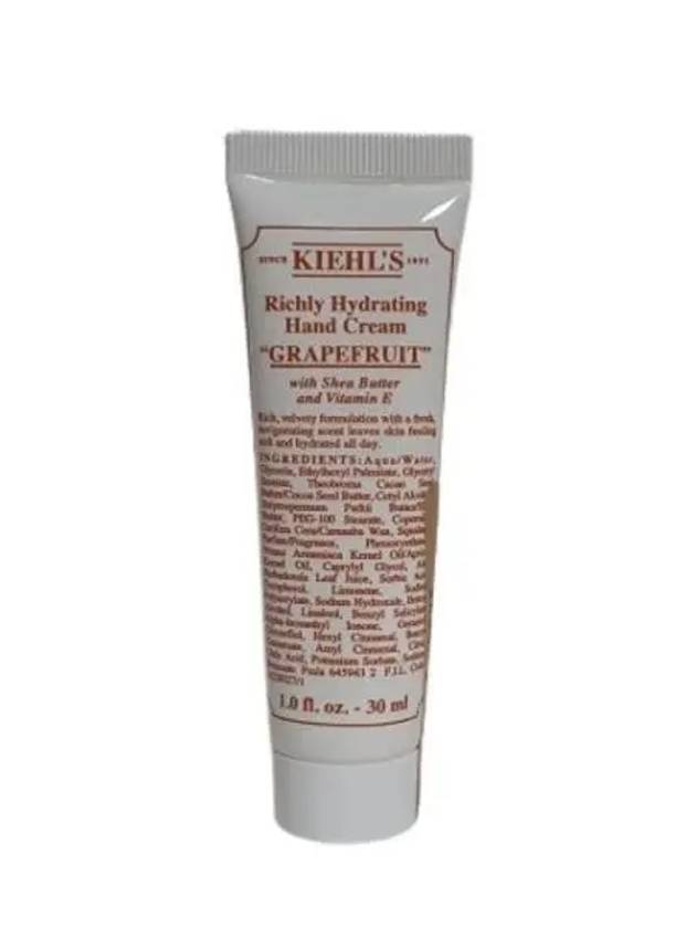 키엘 리칠리 하이드레이팅 핸드크림 30ml 270780