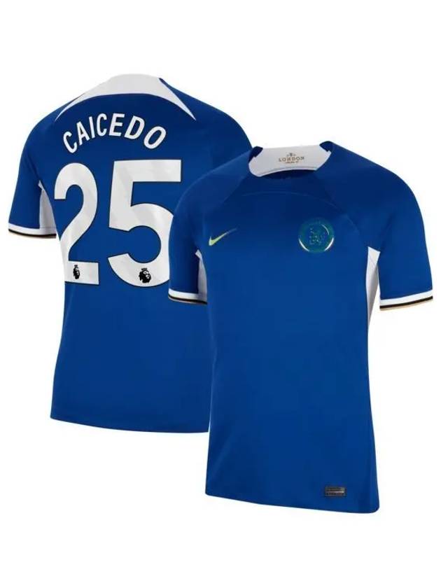 1028379 모이세스 카이세도 첼시 FC 나이키 2023 24 어웨이 스타디움 플레이어 저지 블루