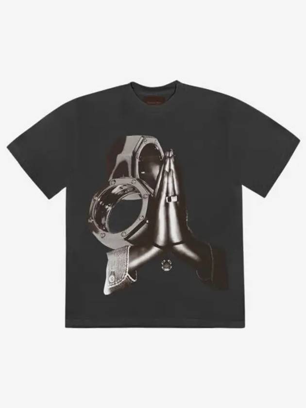 트래비스 스캇 캑터스 잭 x 오데마 피게 콜라주 티셔츠 블랙 Travis Scott Cactus Jack x Audemars Piguet Collage T Shirt Black