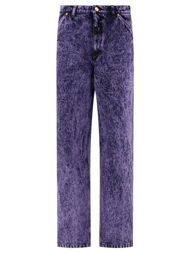 23FW 마르니 데님 스트레이트 팬츠 PUJU0081A0USCV35MMC61 Blue
