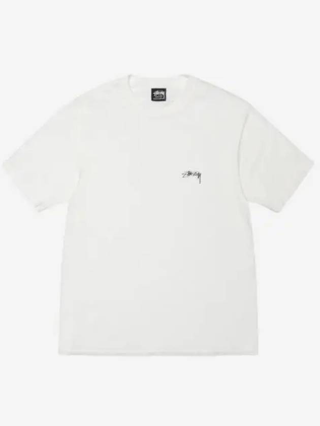 스투시 스무스 스탁 피그먼트 다이드 티셔츠 내츄럴 Stussy Smooth Stock Pigment Dyed T Shirt Natural