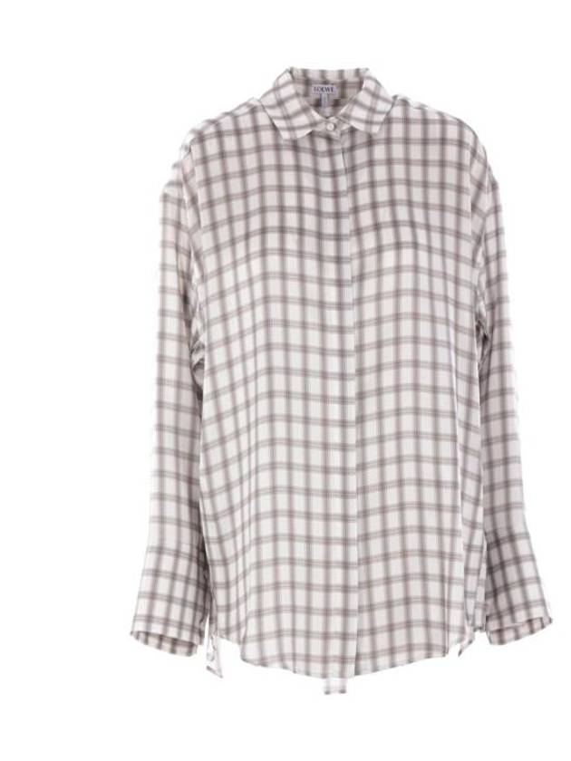 25SS 로에베 셔츠 S359Y05XDG2116 WHITE GREY