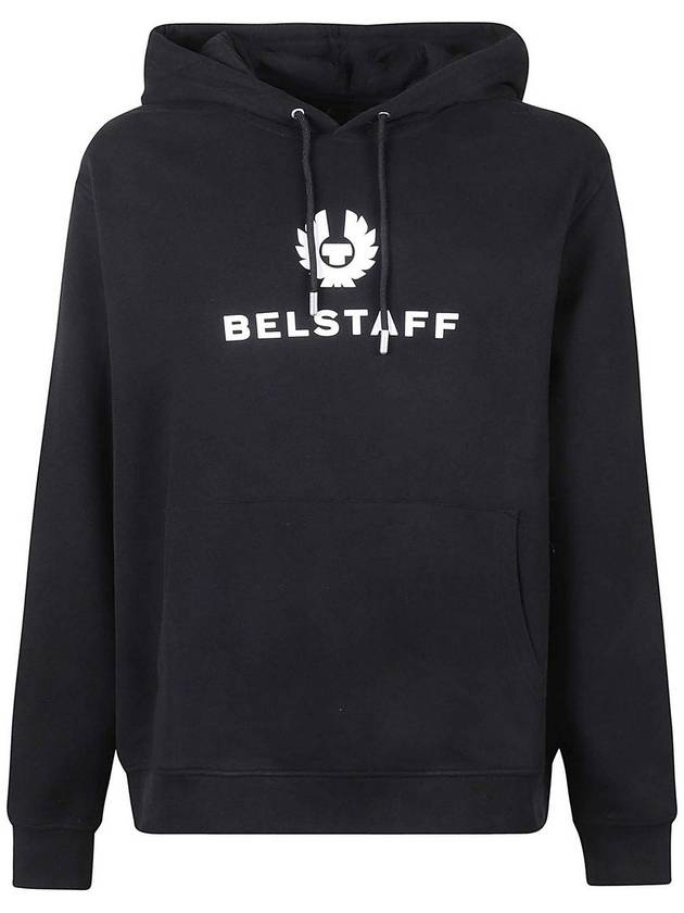 Belstaff Cotton sweatshirt with drawstring pocket