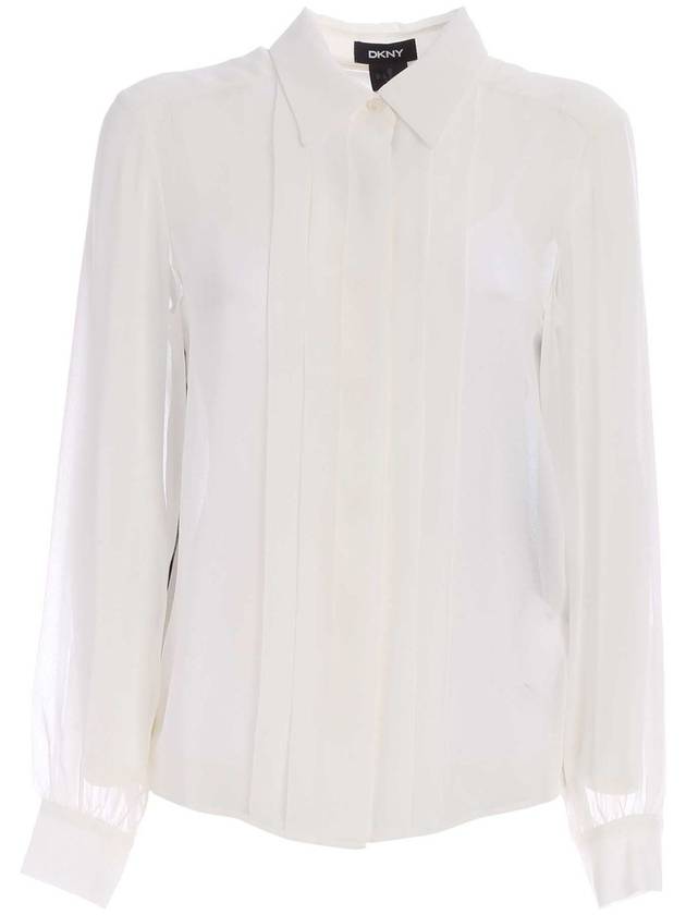 Dkny Plastron shirt in white