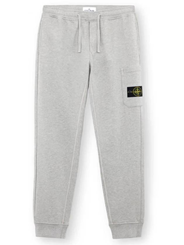 스톤아일랜드 25SS 와펜패치 오가닉 코튼 드로스트링 팬츠 그레이 남성 팬츠 K1S156200011 S0051 V0M64 TTA