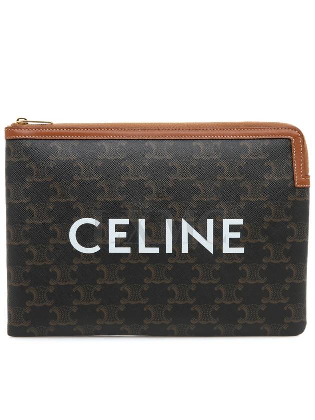 셀린느 트리오페 클러치 스몰 캔버스 파우치 10D672BZQ