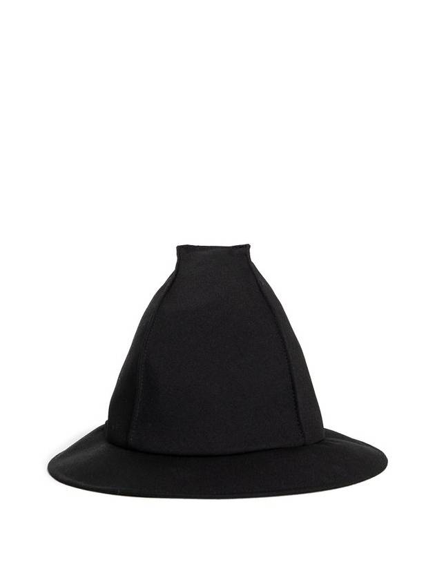 요지 야마모토 스퀘어 크라운 가바딘 햇