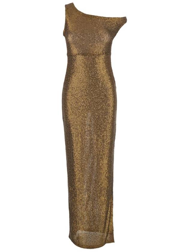 NORMA KAMALI DROP SHOULDER FITTED GOWN WITH SIDE SLIT ST4243SQG69151