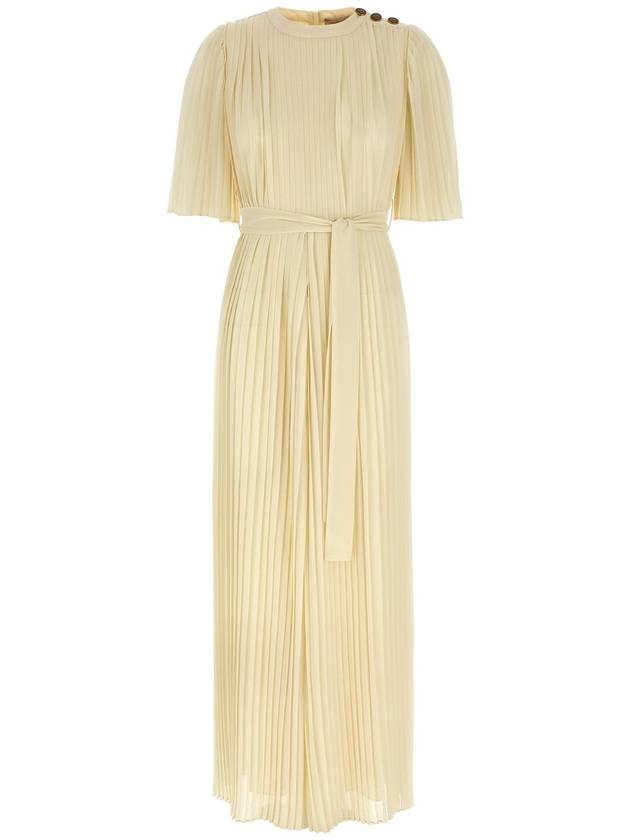 Twin Set - Pleated Jumpsuit Jewelry