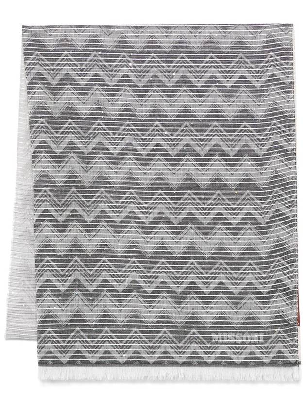 Missoni - Neutral Black Scarves & Gloves