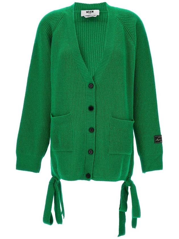 M. S.G. M. Fringed cardigan