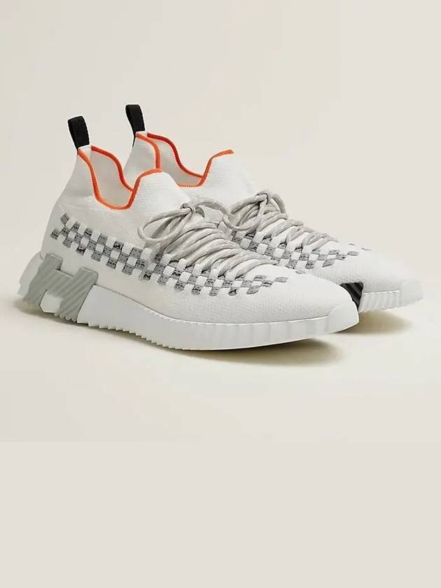 에르메스 플렉스 남성 스니커즈 화이트 H222161Z