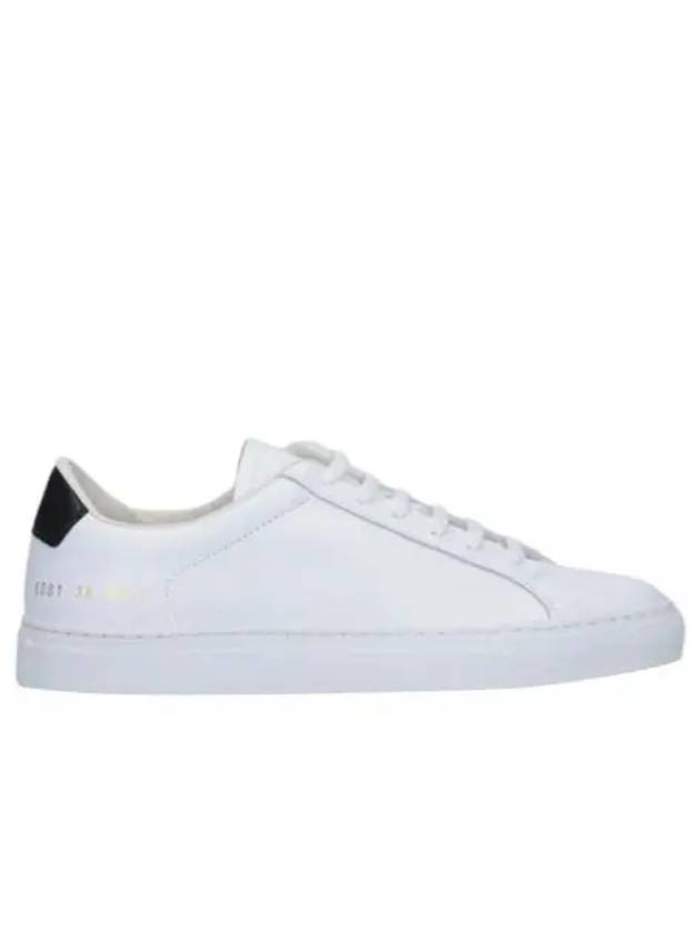 W 커먼 프로젝트 아킬레스 레트로 로우 화이트 블랙 W Common Projects Achilles Retro Low White Black