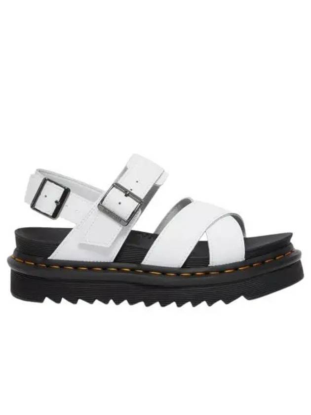 W 닥터마틴 보스 II 레더 스트랩 샌들 화이트 W Dr. Martens Voss II Leather Strap Sandal White