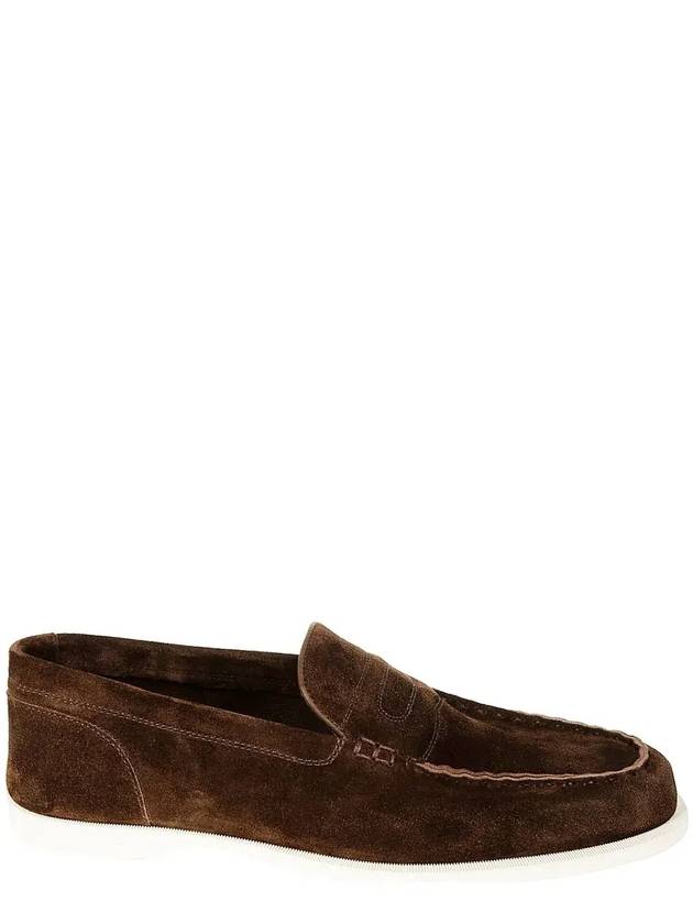 John Lobb 페이스 슬립온 로퍼 B0222FLE_2YDARKBROWN