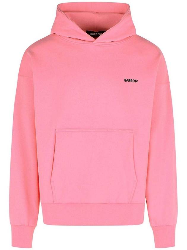 Barrow Pink Cotton Sweatshirt
