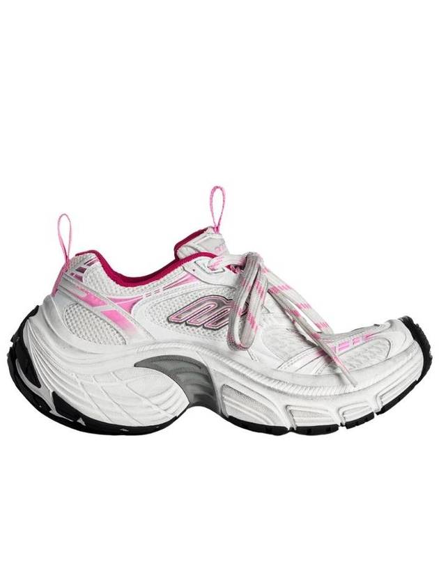 발렌시아가 6XL 로우탑 스니커즈 화이트 라이트 핑크