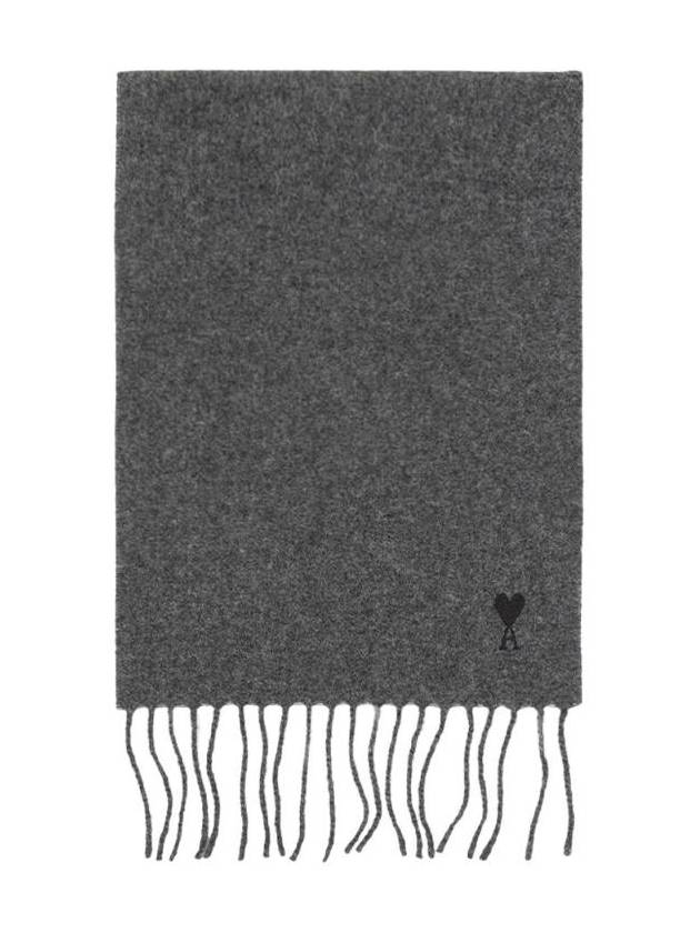 아미 머플러 그레이 USF677 334 050