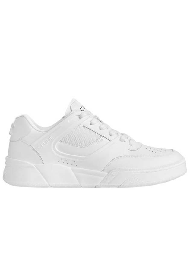 셀린느 트레이너 CT 09 로우 탑 스니커 카프스킨 앤 메쉬 옵틱 화이트 361564995C 01OP