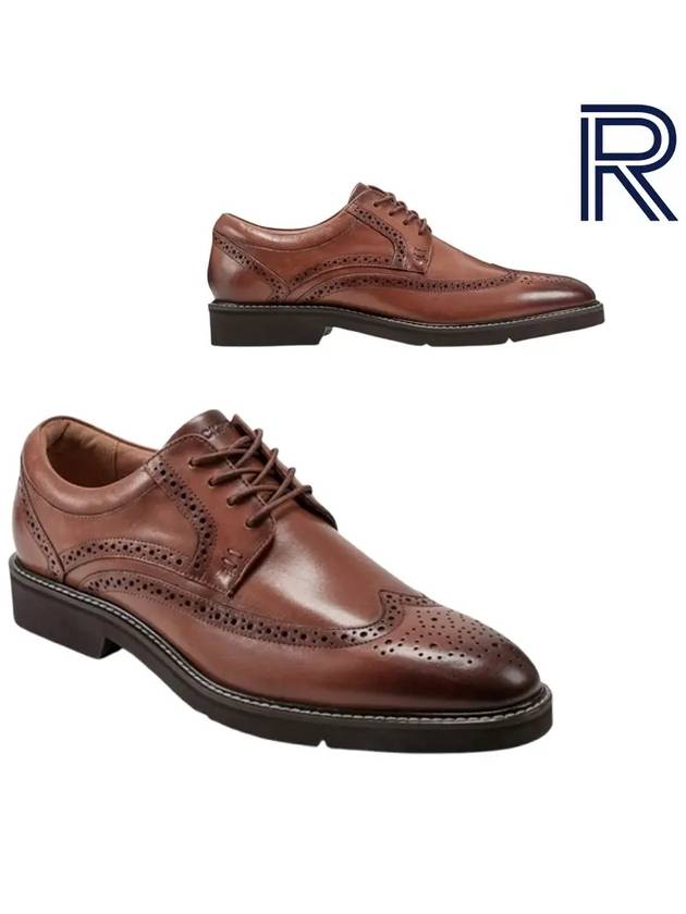 락포트 남성화 팔로 옥스포드 레이스업 신발 카멜