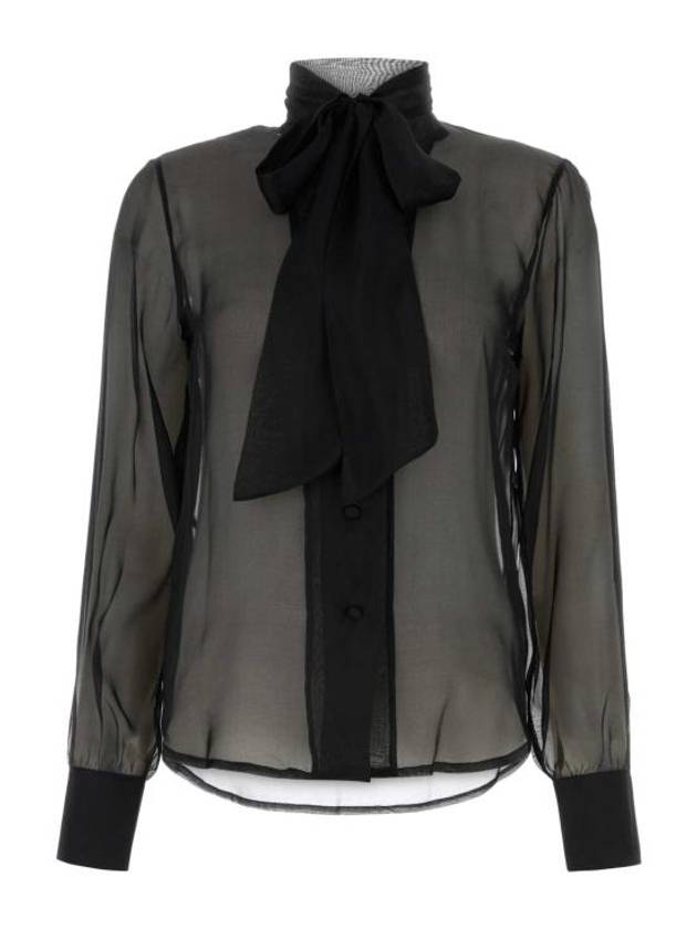 24SS 헤베스튜디오 셔츠 H225BLSECHF BLACK Black