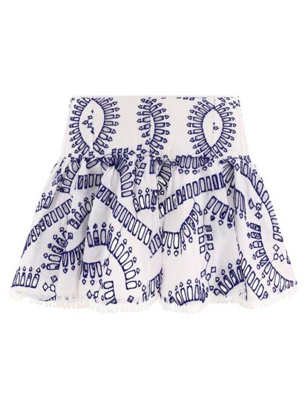 24SS 차로루이즈 숏 스커트 243400KLEIN BLUE BLUE