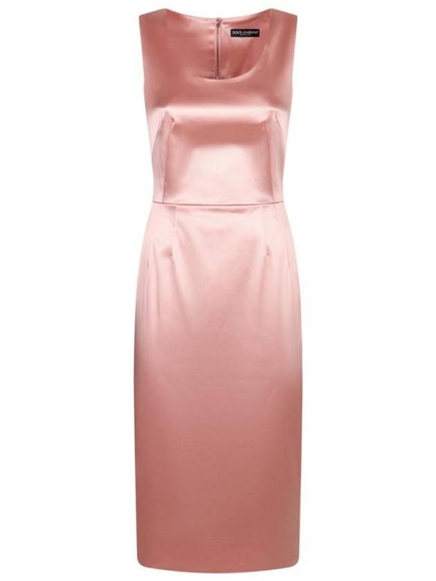 25SS 돌체앤가바나 미디 원피스 F6ZJ6TFURAD F0372 PINK