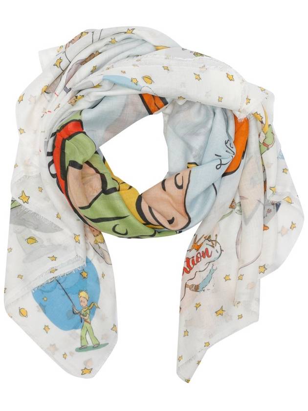 팔리에로 사르티 멀티컬러 프린트 스카프