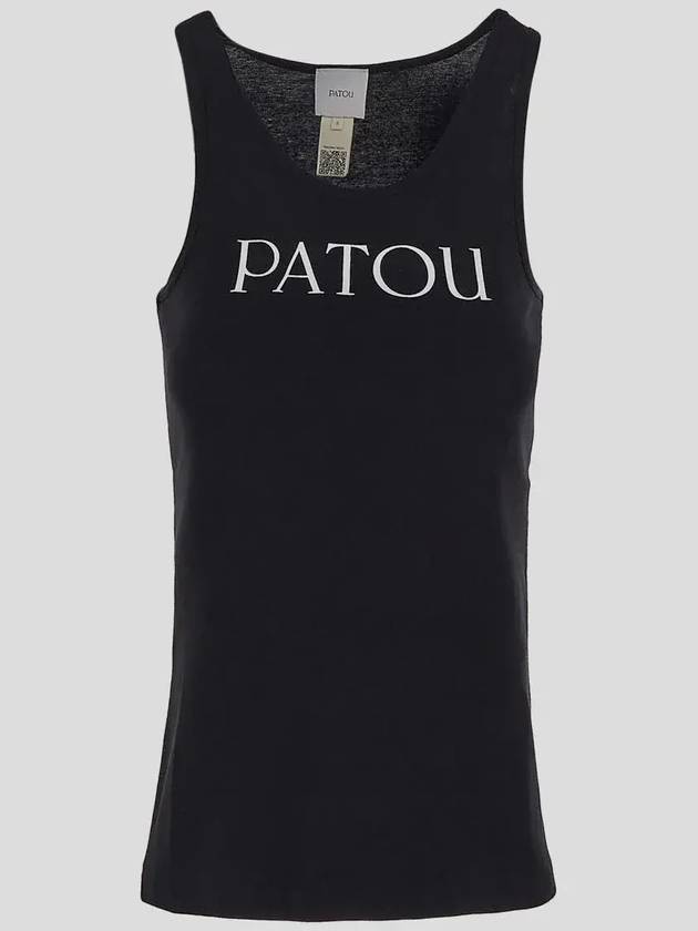 파투 로고 탱크탑 JE0150ESSENTIEL_999B