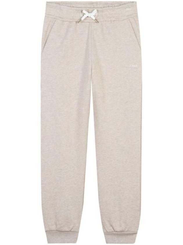 끌로에 키즈 조깅 코튼 팬츠 베이지