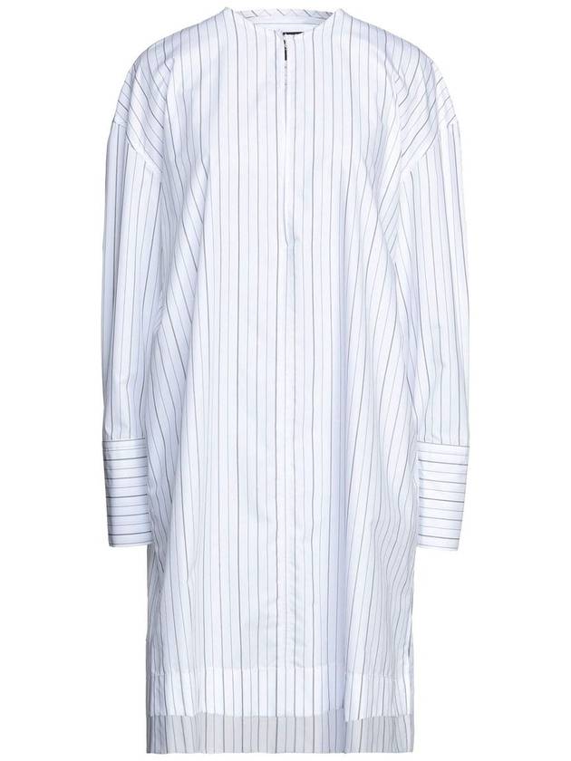 닐바렛 NEIL BARRETTSTRIPED MEN'S LOOSE FIT ASYMMETRIC DRESS