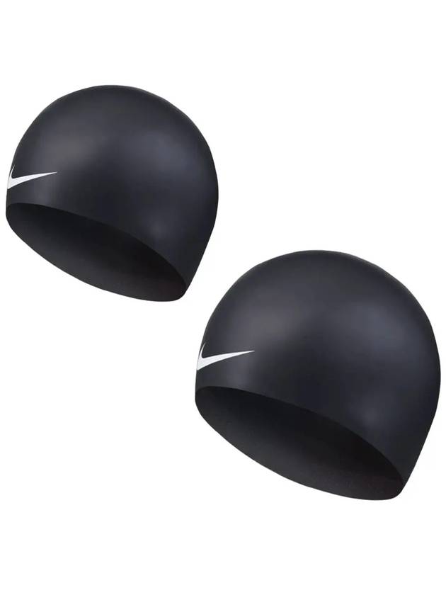 나이키 수모 돔 실리콘 스윔 수영모자 블랙