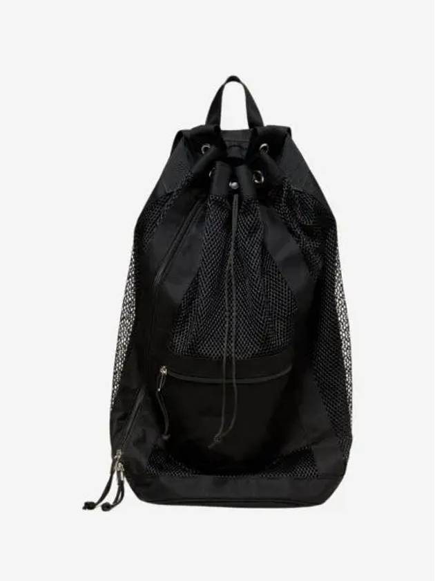 오라리 메쉬 라지 백팩 메이드 바이 아에타 블랙 Auralee Mesh Large Backpack Made By Aeta Black