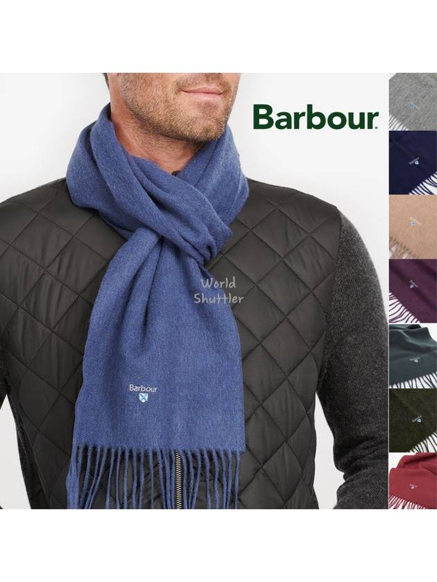 바버 심플 겨울목도리 양털머플러 울목도리 남녀공용 남자친구선물