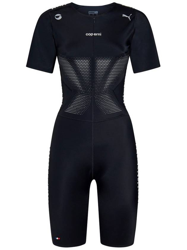 Coperni X Puma 고무라이즈 로고 라운드넥 플레이수트