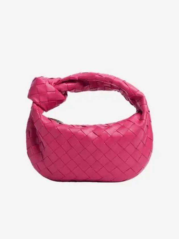 보테가 베네타 미니 레더 조디백 크랜베리 Bottega Veneta Mini Leather Jodie Cranberry