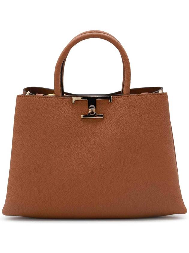 Tod's Brown Leather Top Handel Bag