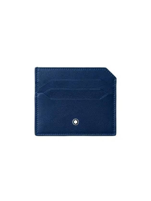 몽블랑 마이스터스튁 소프트 6cc 카드 홀더 코발트 Montblanc Meisterstuck Selection Soft 6cc Card Holder Cobalt